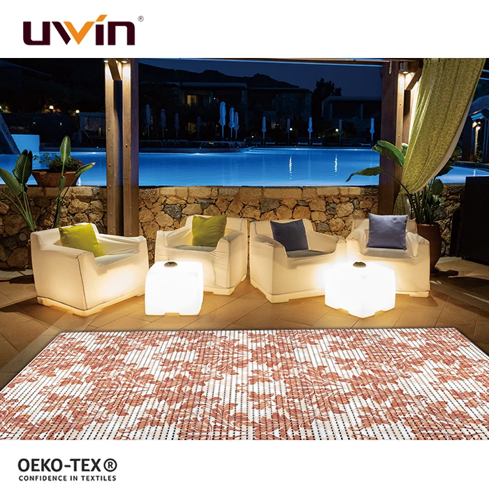 65 X1500cm Printed  PVC Foam Non Slip Floor Mat Rolls