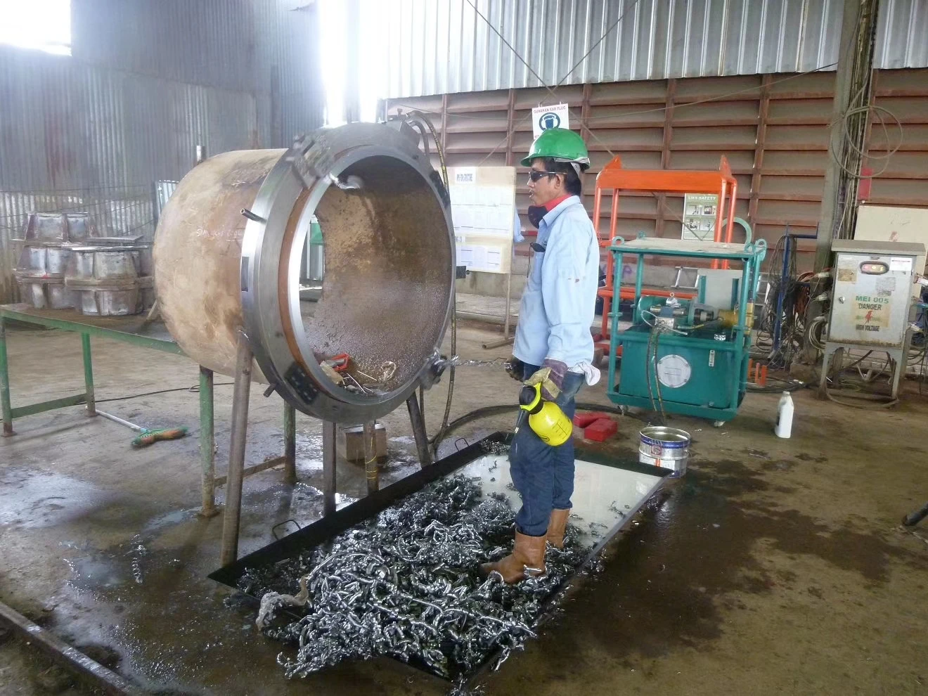 outside pipe cold beveling machine and with angle cutter OCP-275