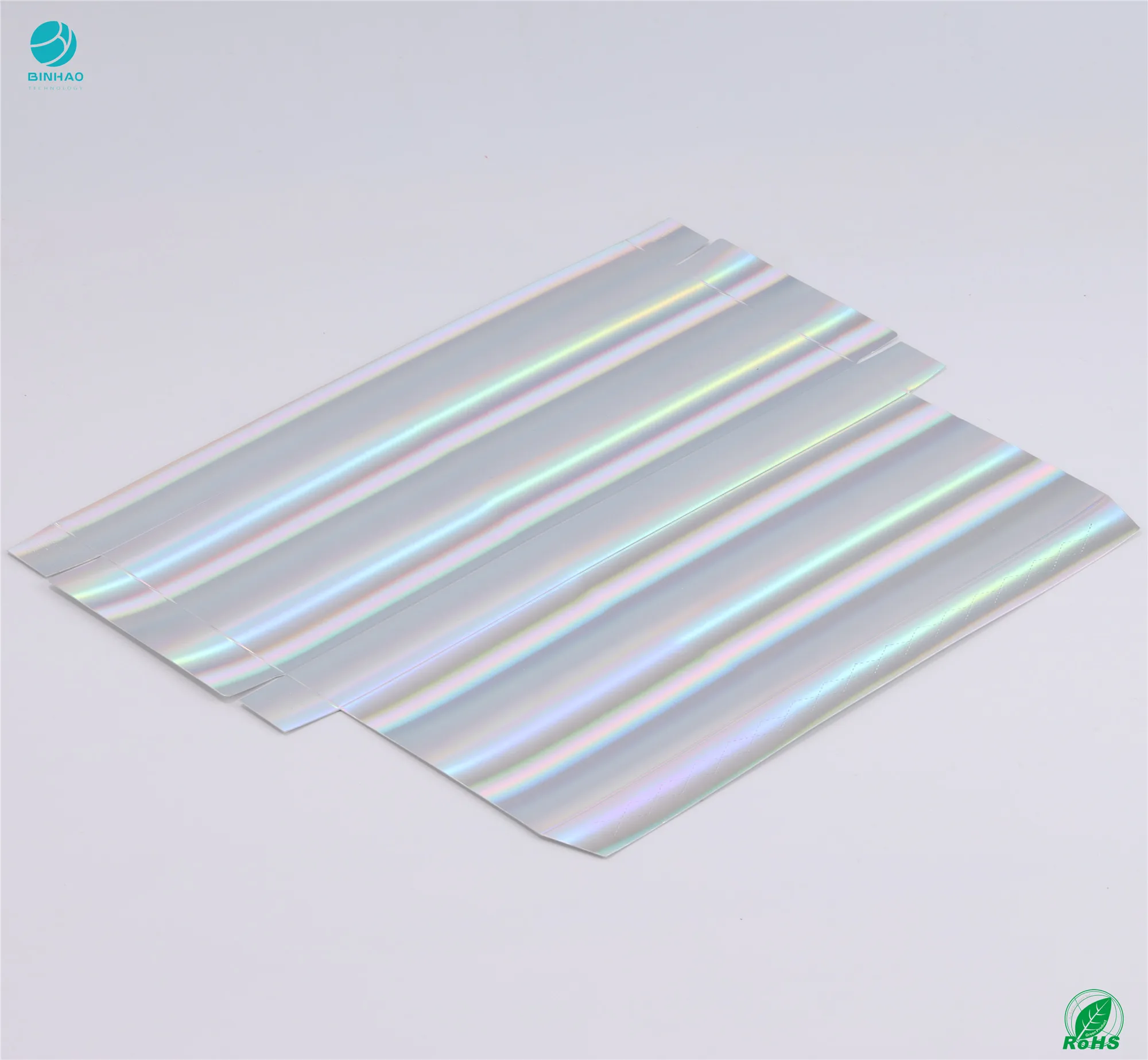 Super Slim Cigarette  Box Holographic Cardpaper Printing And Embossing Use For HLP2 Machine