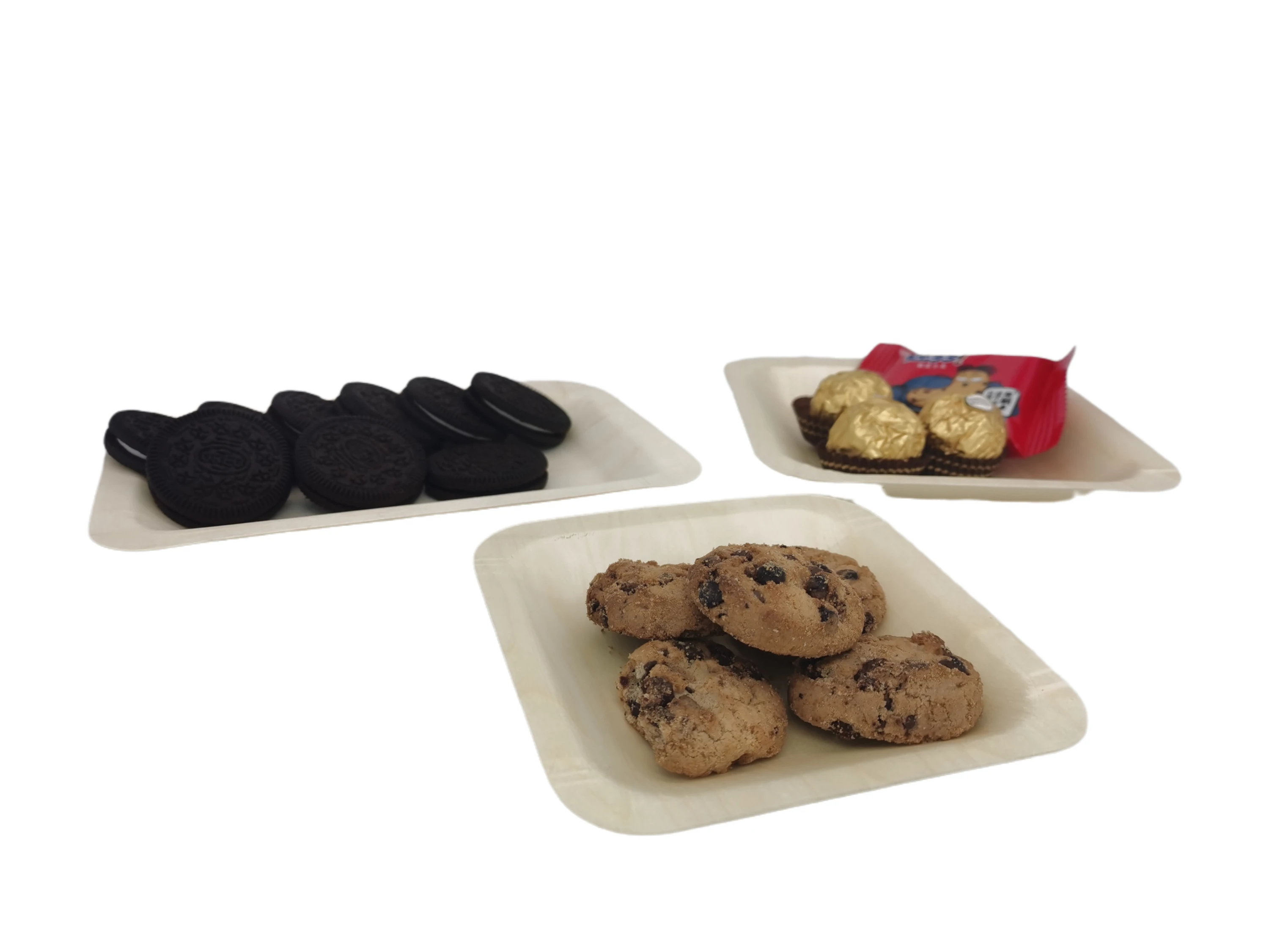 2022 cheap biodegradable food tray disposable bamboo wooden plate sushi wooden plate