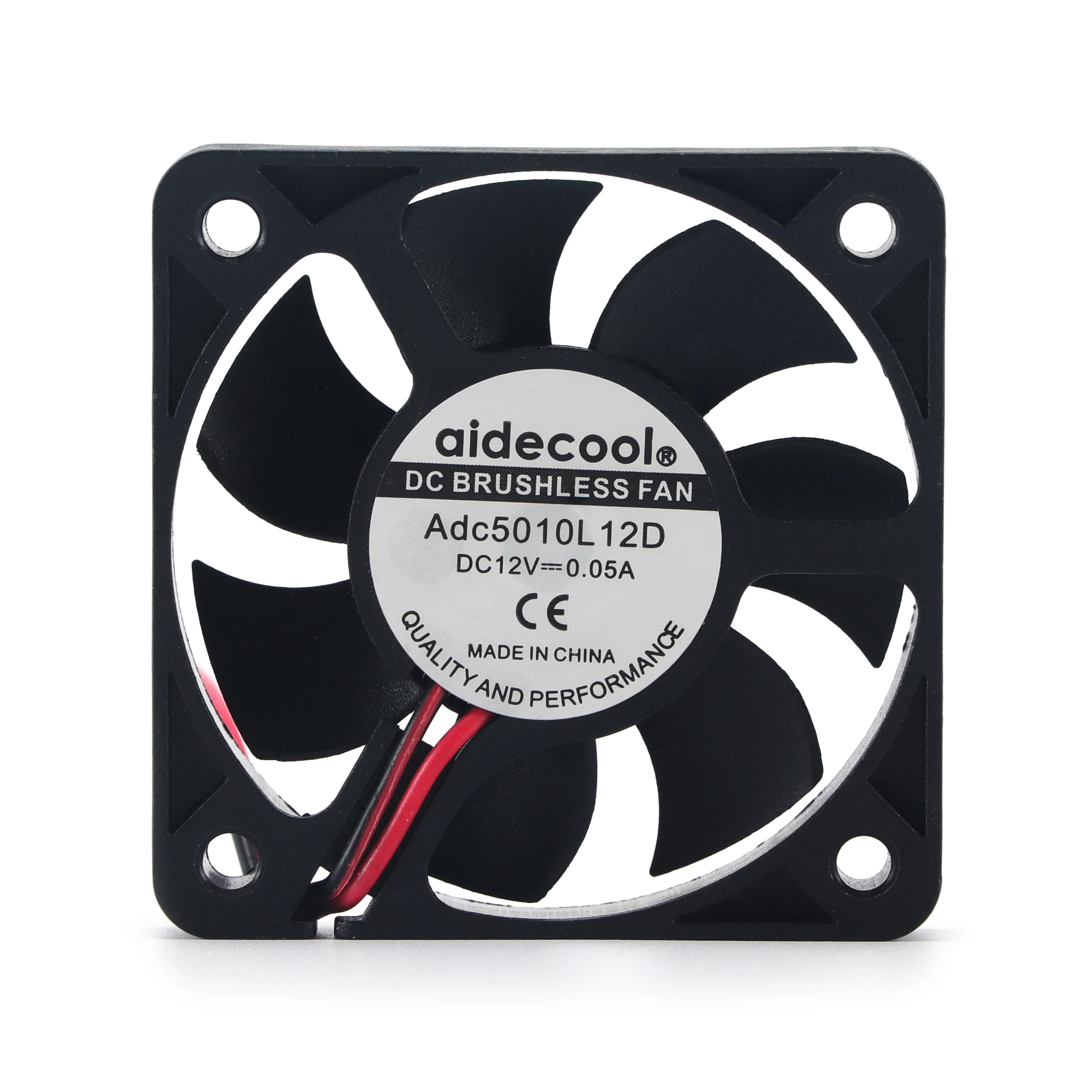 Aidecoolr 5010 DC Motor Fan Waterproof 12V 12 V Cooling Fan 3D Printers Other Devices Best Branded Case Small Air Blade Micro DC