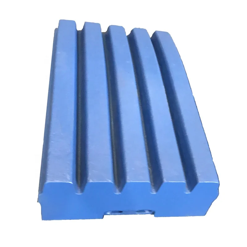 
High Manganese Steel Jaw Crusher Spare Parts Fixed and Movable Jaw plates for metso crusher spare parts <span style=