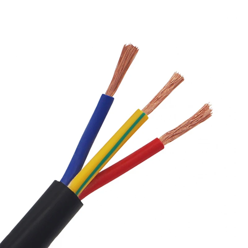  H05VV-F гибкий кабель питания 3 ядра 1 5 мм x с цветным