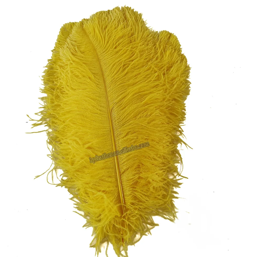 Wholesale DIY Artificial Feather Carnivel Costumes 24-26 Inch Dyed Black Plumes Large White Ostrich Feathers For Sale