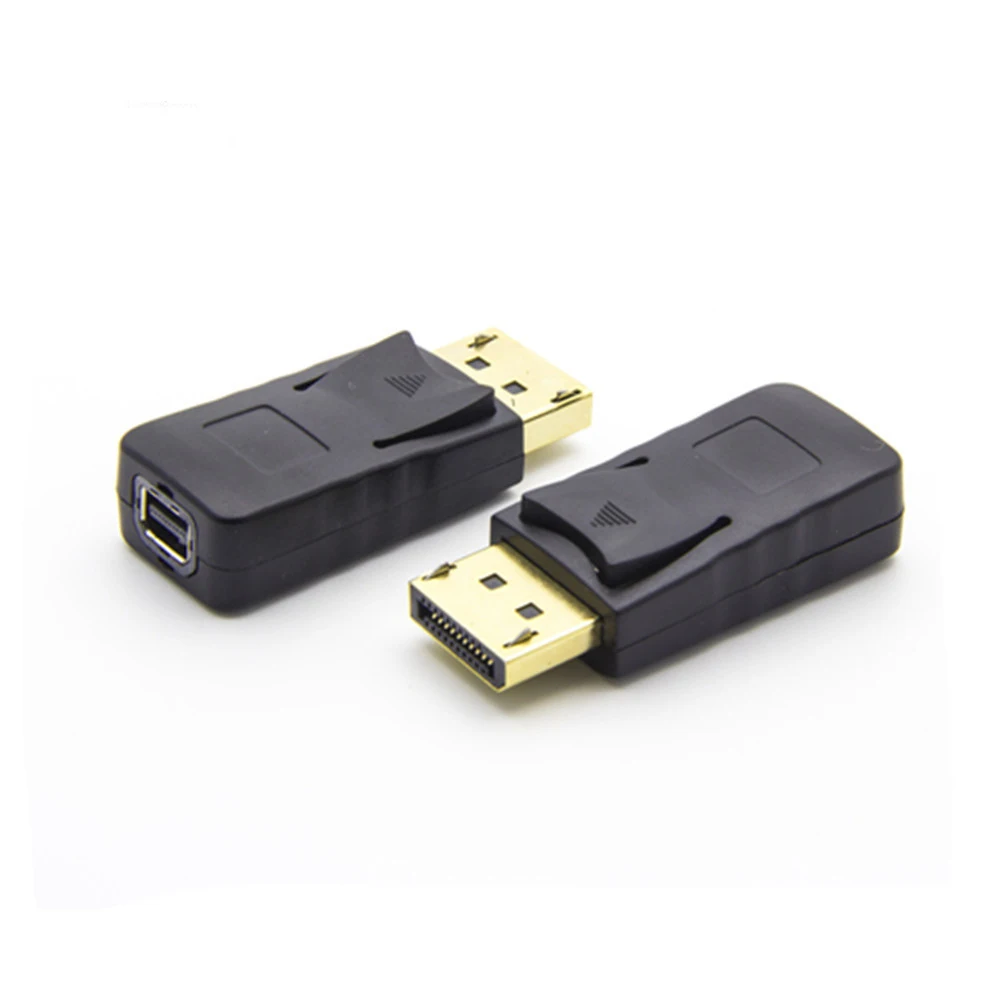 High Quality 4K*2k 60hz Displayport male DP to mini displayport female  adapter converter