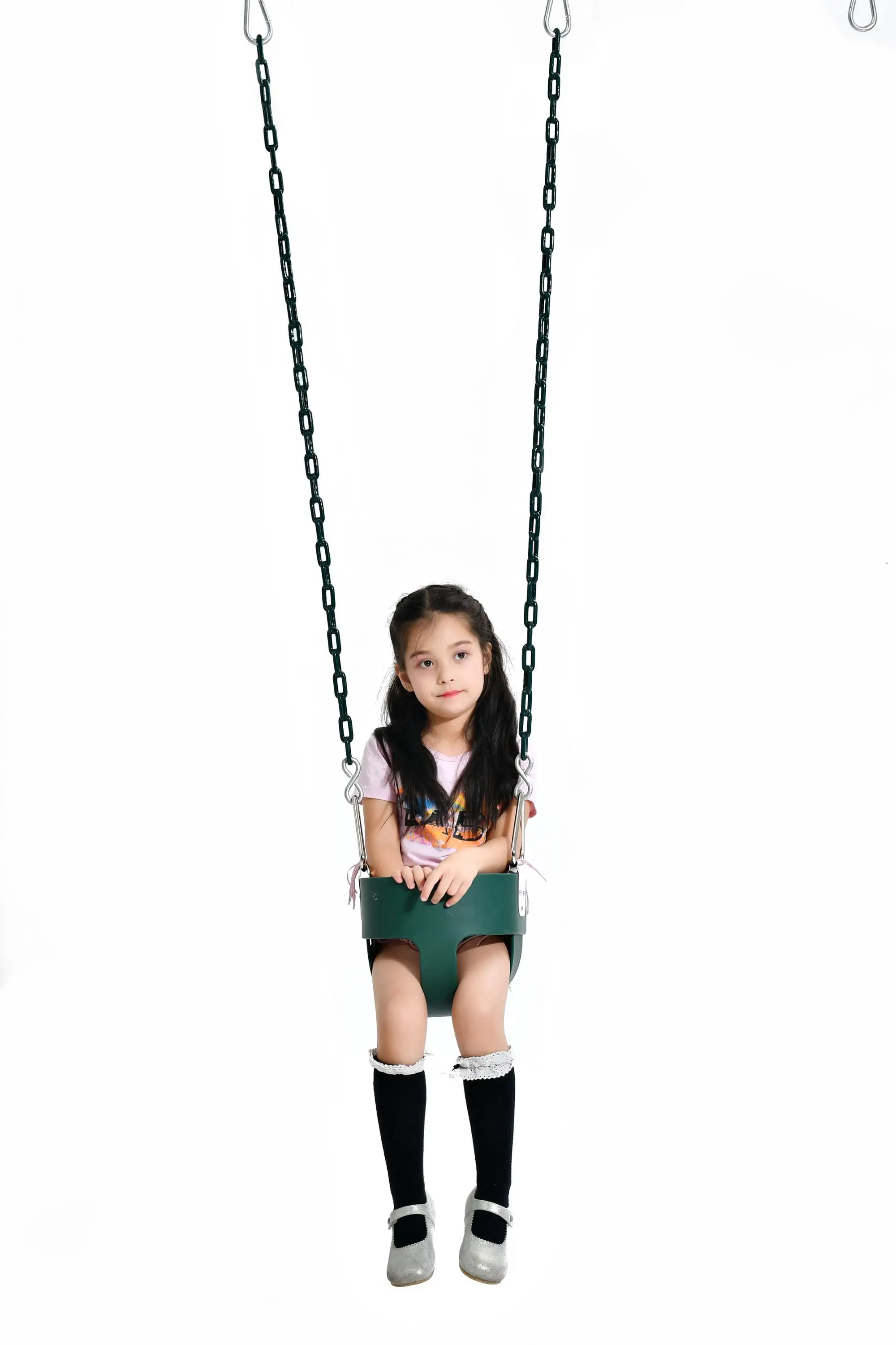 Manufacture Full bucket cheap safe swing for garden can be customized hanging swing