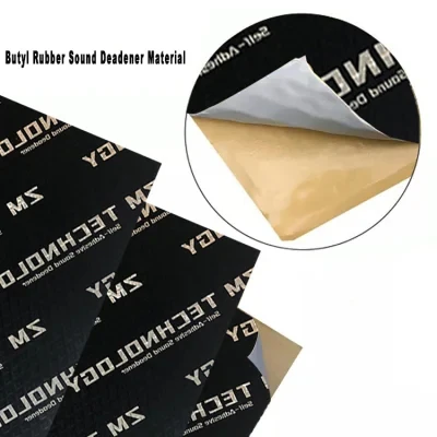 Keyrone 2.5mm Car Sound Deadening Underlay Damping Butyl Rubber Sheet Sound Insulation Tape