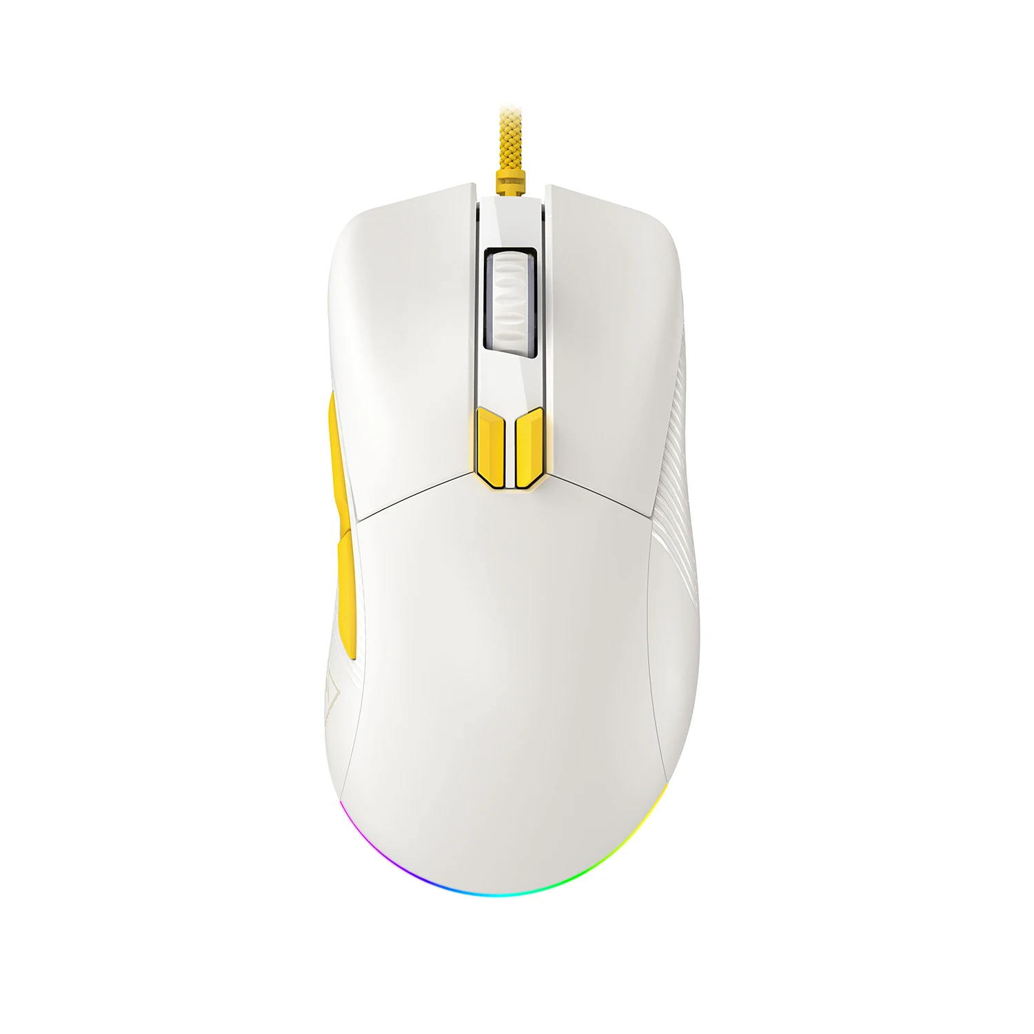 EKSA EM500 wired mouse gaming 12000dpi optical sensor 7 buttons independently ergonomic design with RGB for gamer portable compu