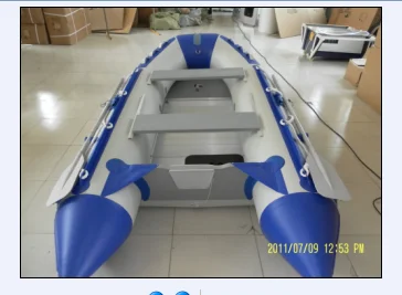 Hot sale  bright colors PVC inflatable rescue rubber yacht, pneumatic boat