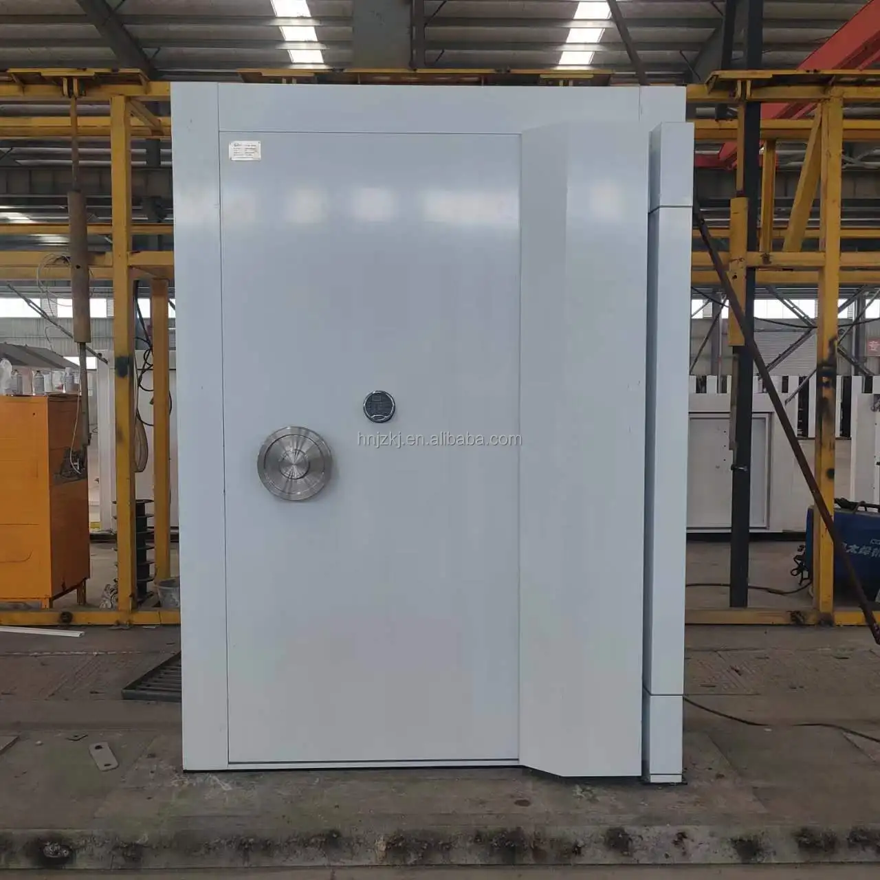 Steel Door can open and lock from both inside and outside room High security door