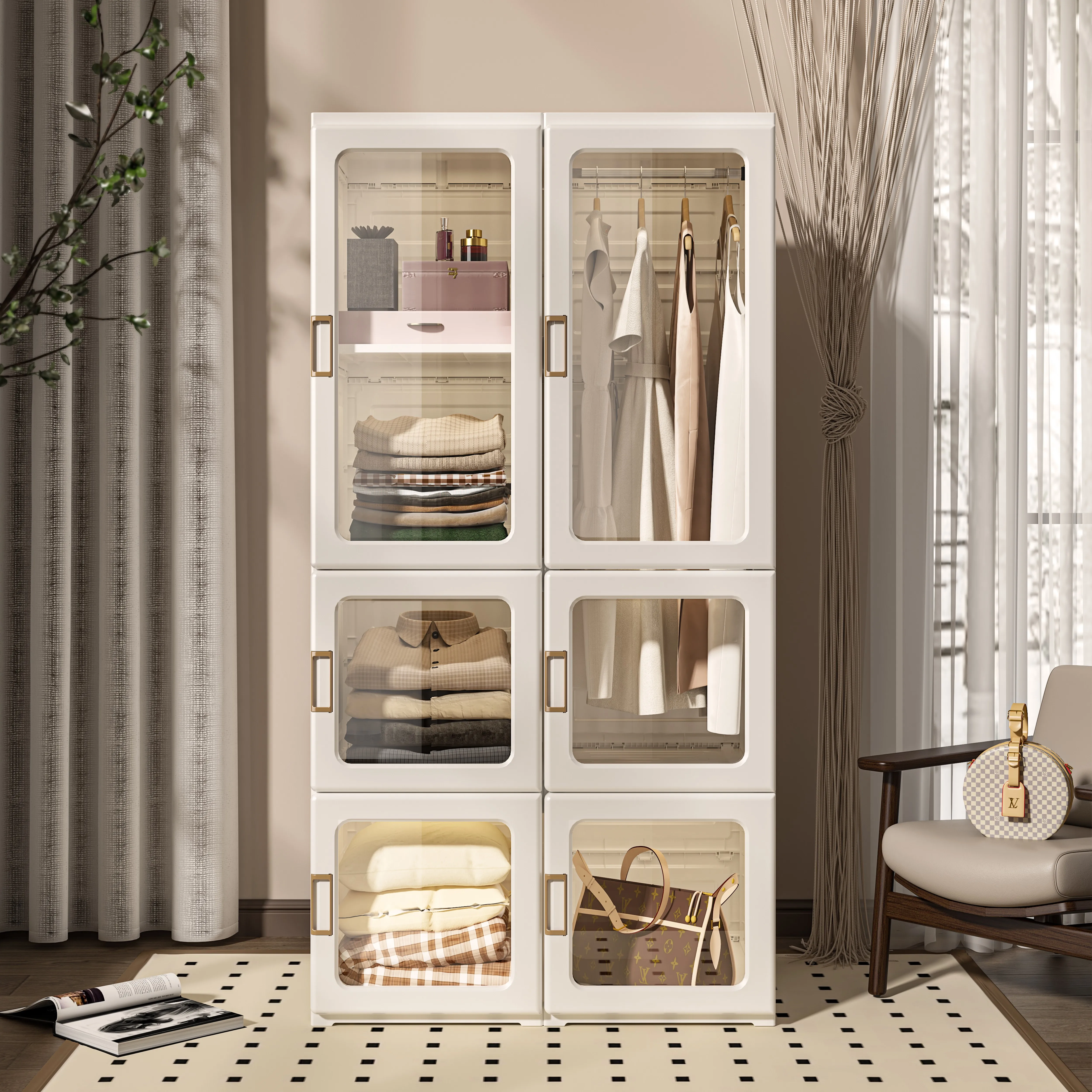 ANTBOX ,MAYIBOX Portable  plastic storage wardrobe