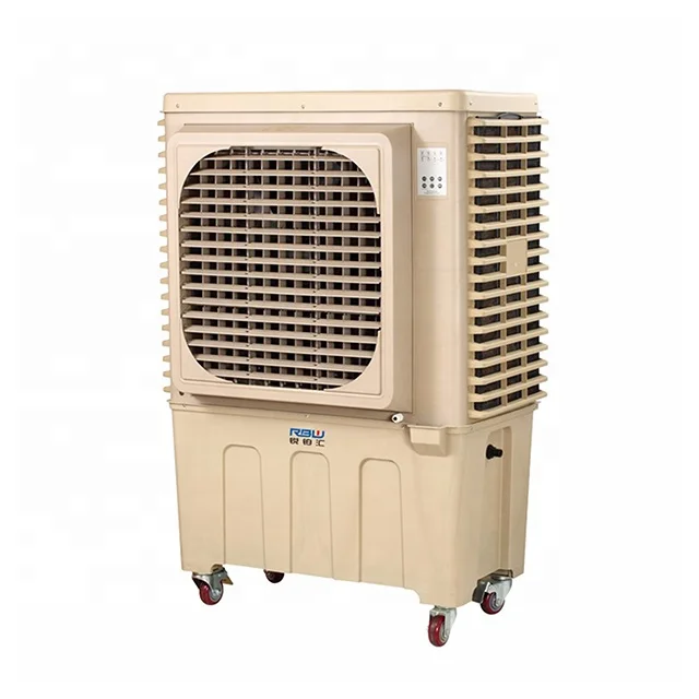 Напольный промышленный испарительный охладитель воздуха с большим воздушным потоком 8000 м 3 ч