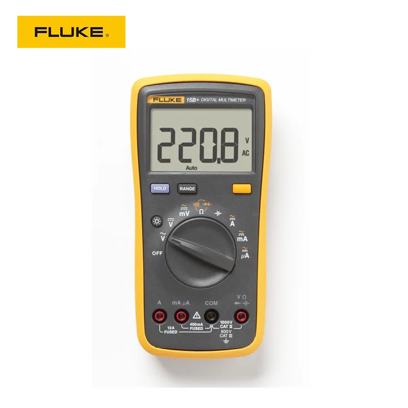 hot selling original Fluke 15B+ 17B+ 18B+ Automatic digital range multimeter / voltage and current tester