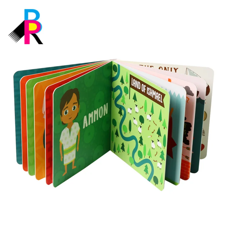 
Wholesale Customized Colorful Printing Hardcover Baby Learning Cardboard Books 