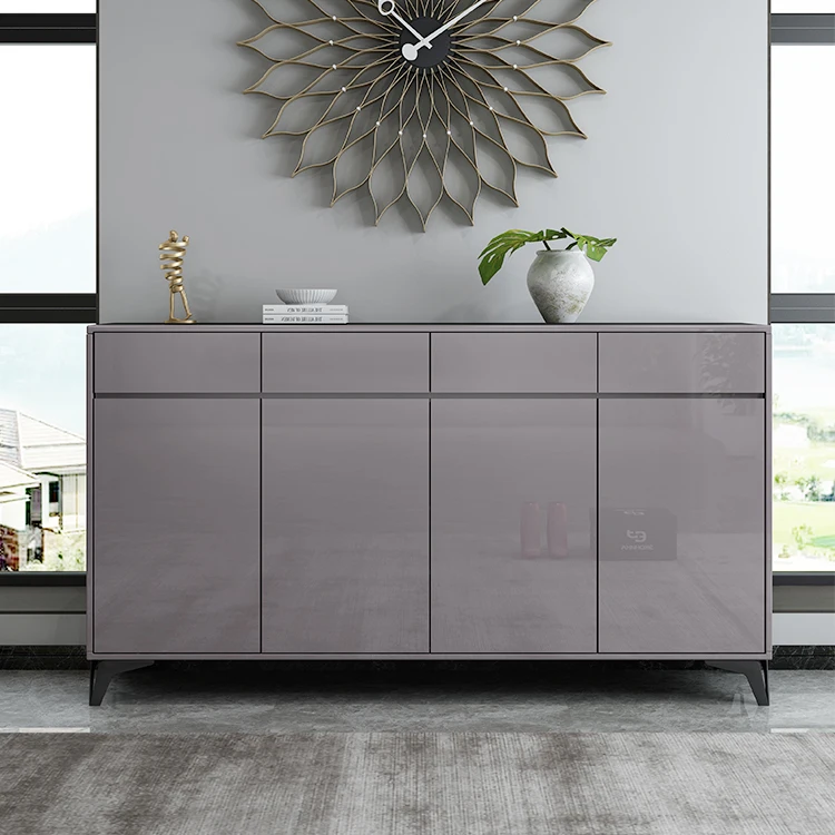 4-дверный 3-история фойе Хранение Полка для обуви Современный итальянский стиль обуви стеллажи для выставки товаров в магазине/шкаф для обуви