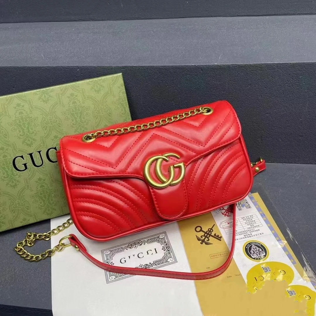 Top Fashion Luxury Brand Designer Classic Handbags Leather Women Bags