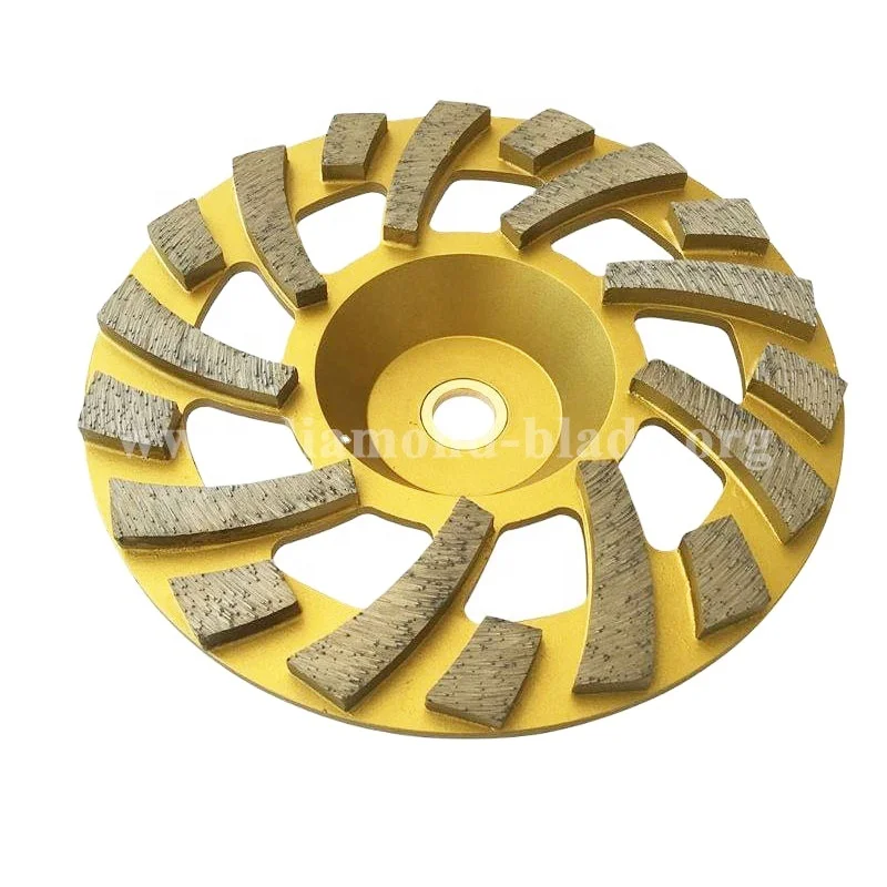 7 inch 9 short 9 long super turbo diamond grinding cup wheel for concrete