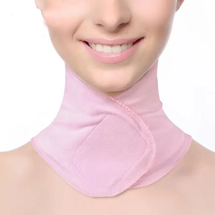 Spa Gel Anti-Neck Wrinkles Wrap Mask Stretchable Moisturizing Smoothing Neck Therapy Treatment Collar Scarf Beauty Ski