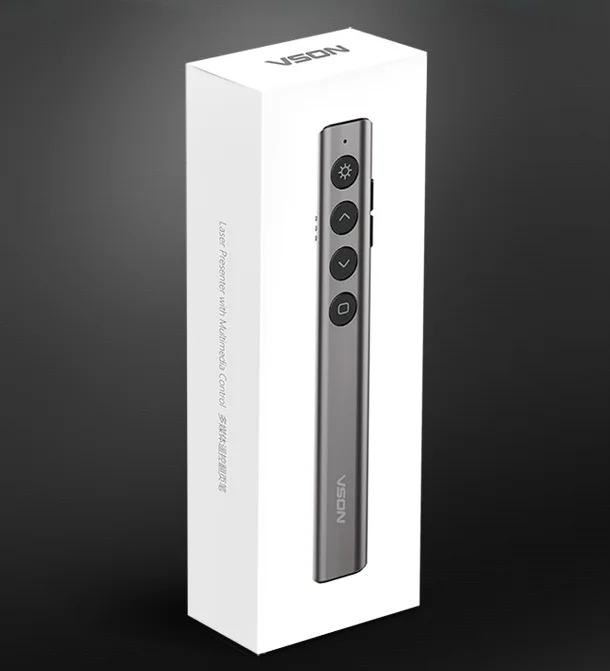 RF 2.4 GHz <1mW Powerpoint Presentation Remote Control Red Laser Pointer N35