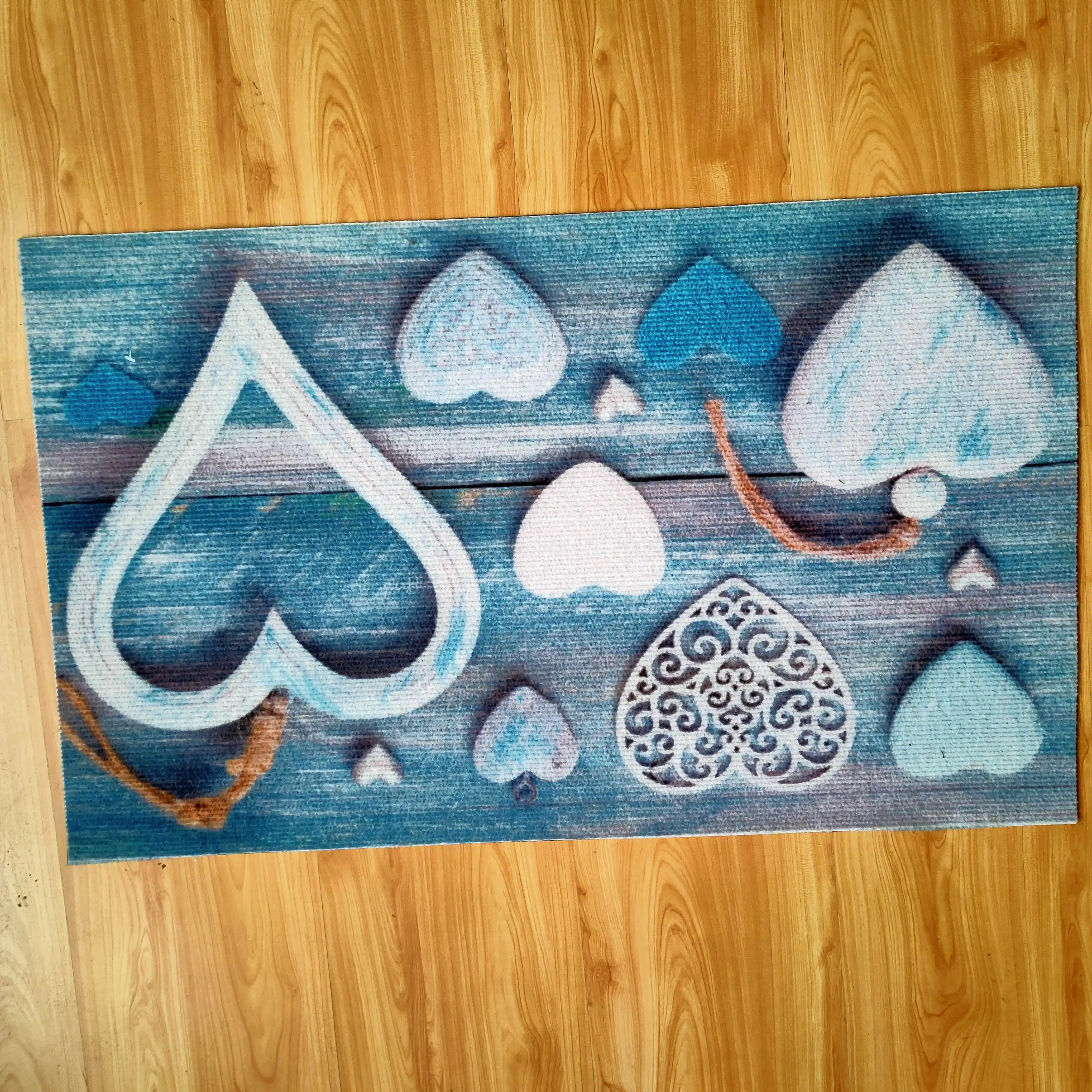 Professional Manufacture wholesale non slip custom printed rubber door mat Washable