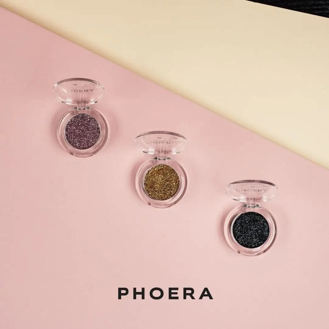 
PHOERA 12 Colors Glitter Eyeshadow 