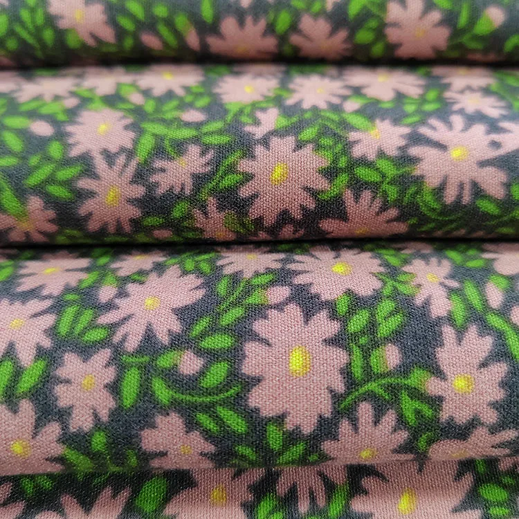 100% Polyester Stretch Plaid Velvet Fabric Printed Flowers Velvet Fabric Polyester Spandex Stock Lot