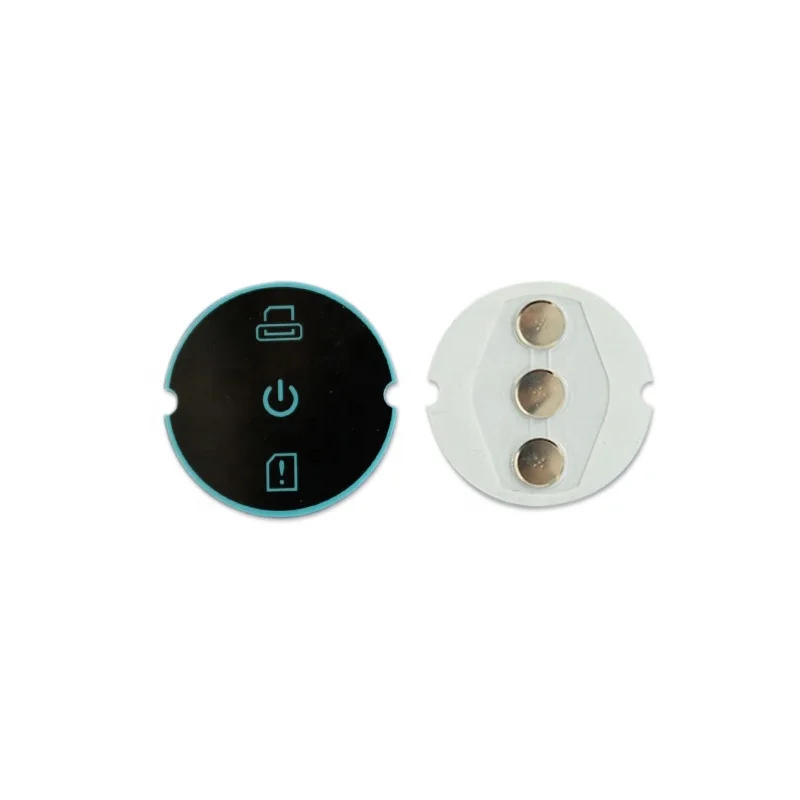 5mm Tactile Buttons Metal Dome Embossed Membrane Dome Switch with Touchpads for Keyboard