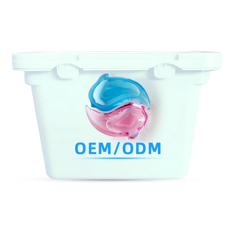 Шарики для моющего средства для стирки OEM ODM, шарики для мытья, капсулы от производителя HE 2 в 1, шарики для удаления жёстких пятен, гель для стирки