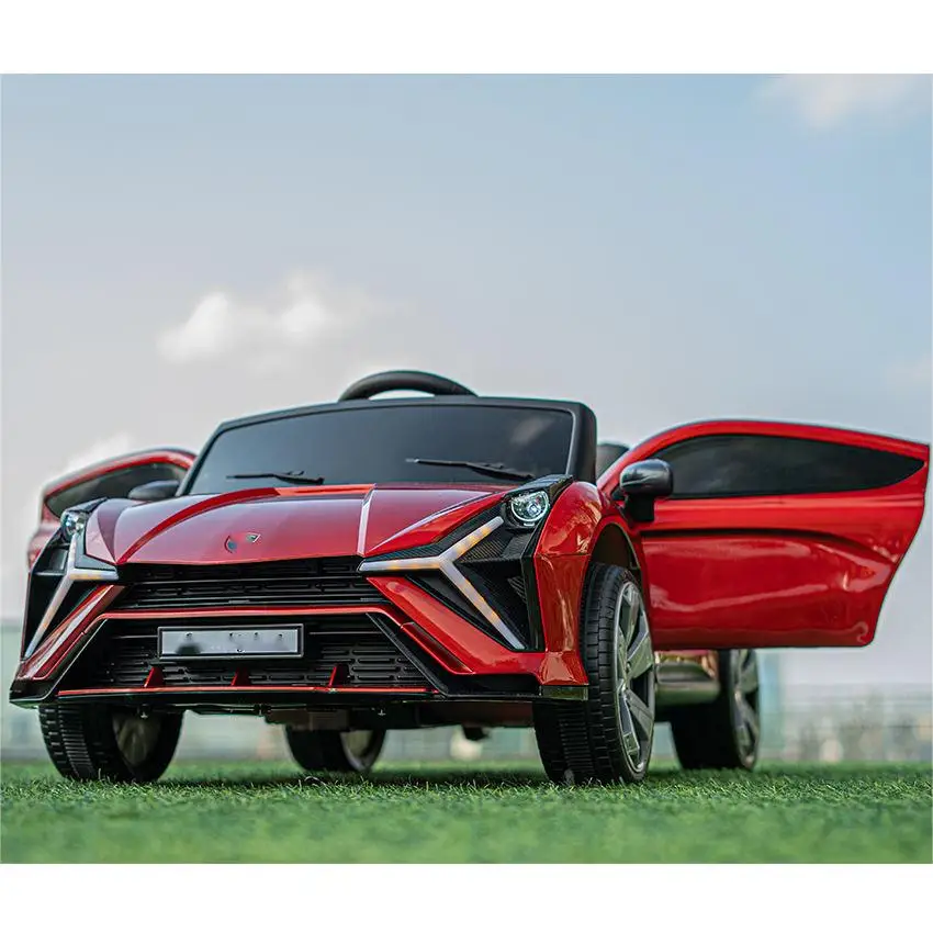 Wholesale battery power rechargeable ride on car kids cars electric toy big car for baby