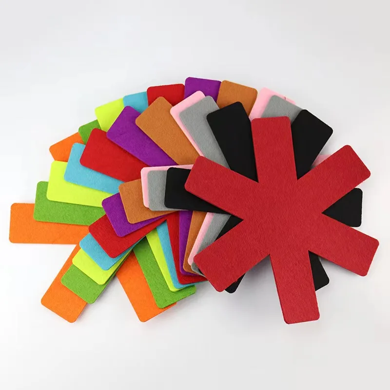 New Designs Kitchen potholder Felt Heating Pad Cover Pan Protector Coaster