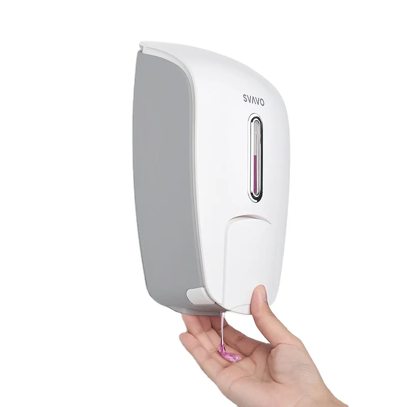 SVAVO PL-151051 hotel liquid soap dispenser hand soap dispenser 800ml hotel toilet soap dispenser