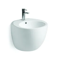 DCBJ G2301G laundry room commode wall hung basin