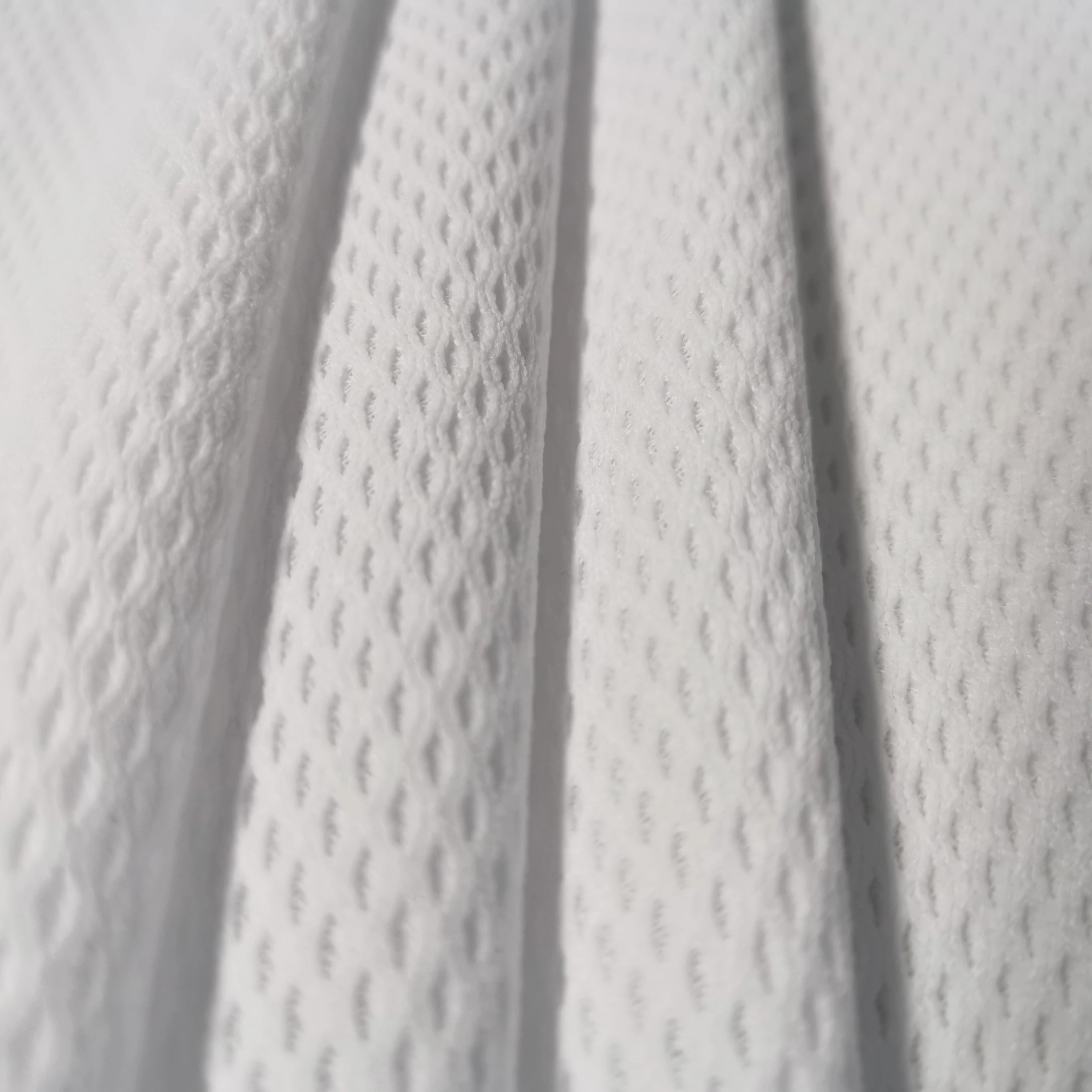 
3d Air High Distance Spacer Stretch Jewled 100 Polyester Mesh Fabric Customized 