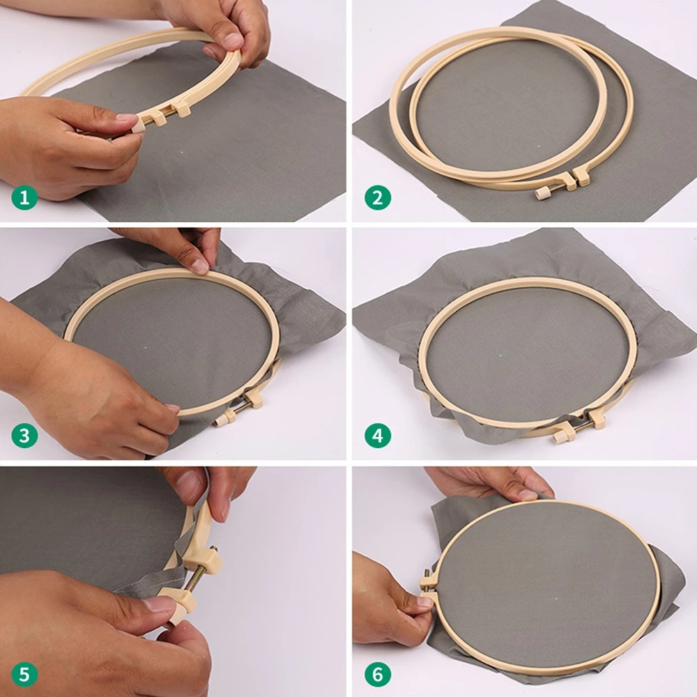 Sunrise Embroidery Kit for Adults with Hoop, Thread, Needles, English Manual, DIY Craft for Beginner