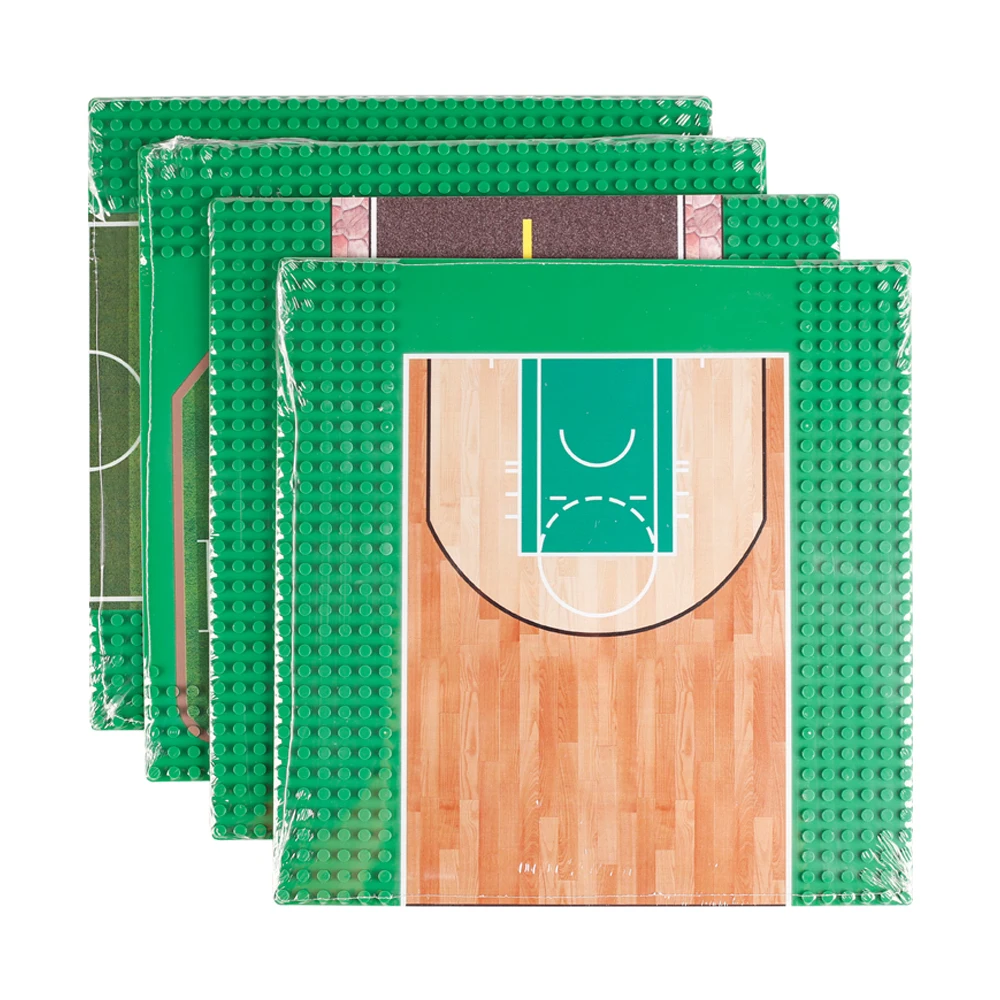 
32*32 dots classic blocks baseplate city road street base plates DIY basketball board building blocks construction building toy 