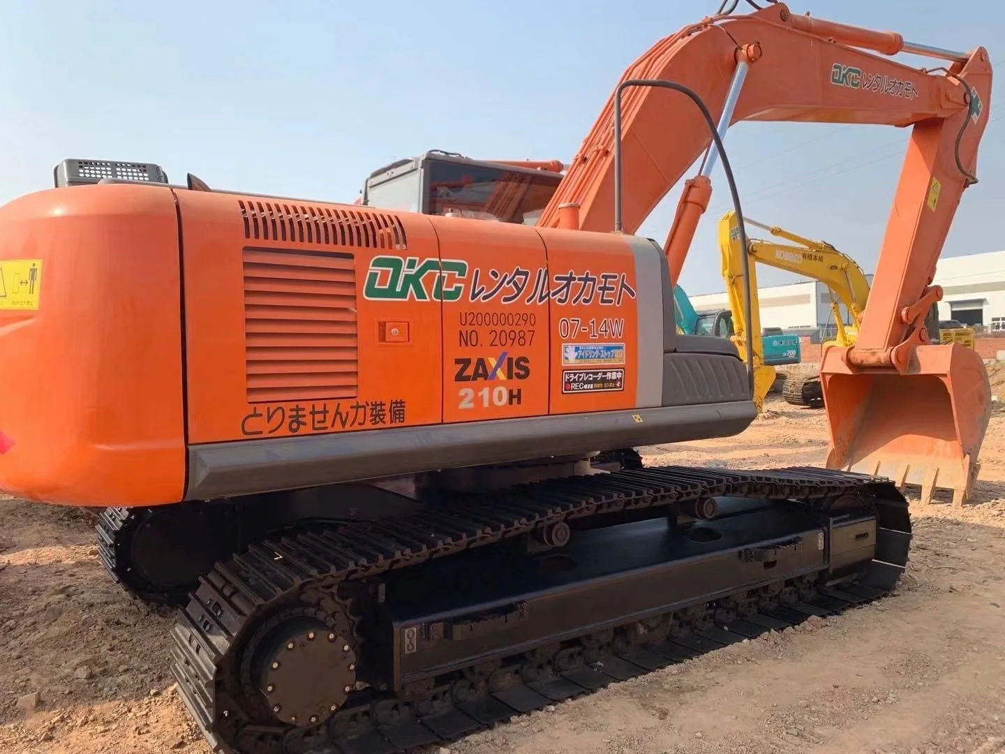 Б/у hitachi zx200-2 zx30u zx35u zx55 zx70 zx75 zx60 гидравлический гусеничный экскаватор 20ton высокое качество Япония оригинал