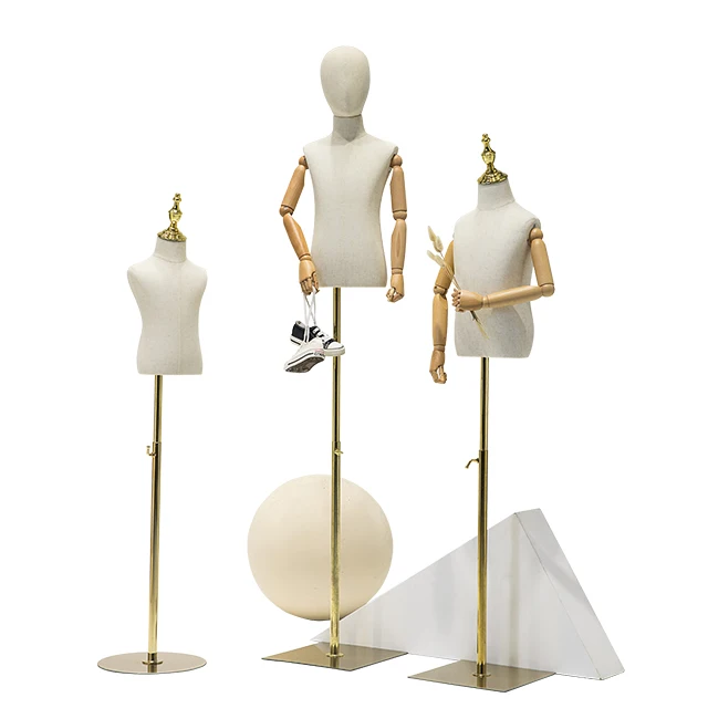 Fabric Half Body Female Torso Mannequin - Perfect for Clothing Display, Sewing, and Fashion Design New Model Discount Offer