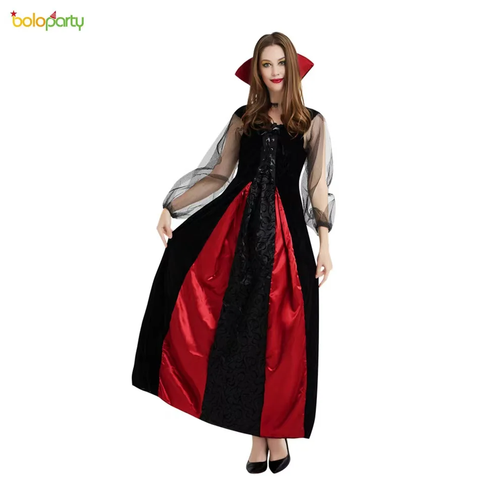 Halloween Game Suit Vampire Witch Zombie Suit Queen Dress Adult Halloween Cosplay Halloween Costumes Women Sexy