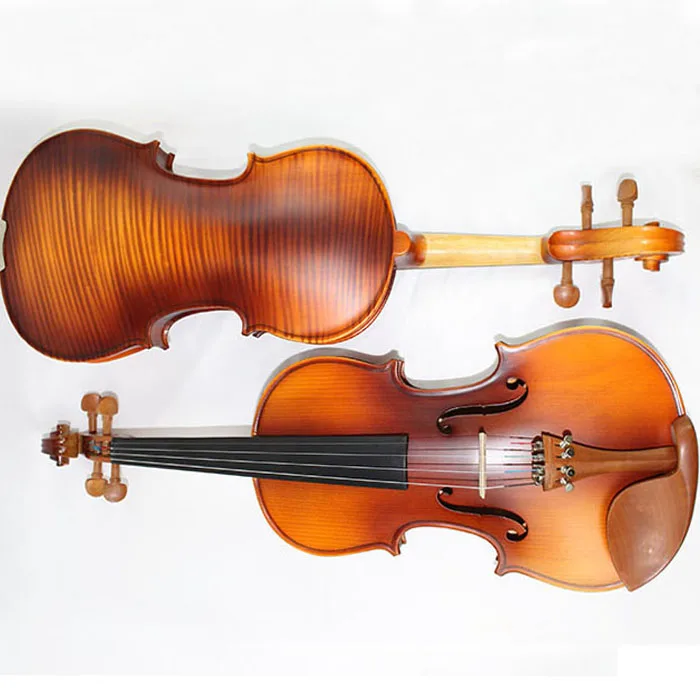 Violin high quality 100 % pure solid wood maple violin