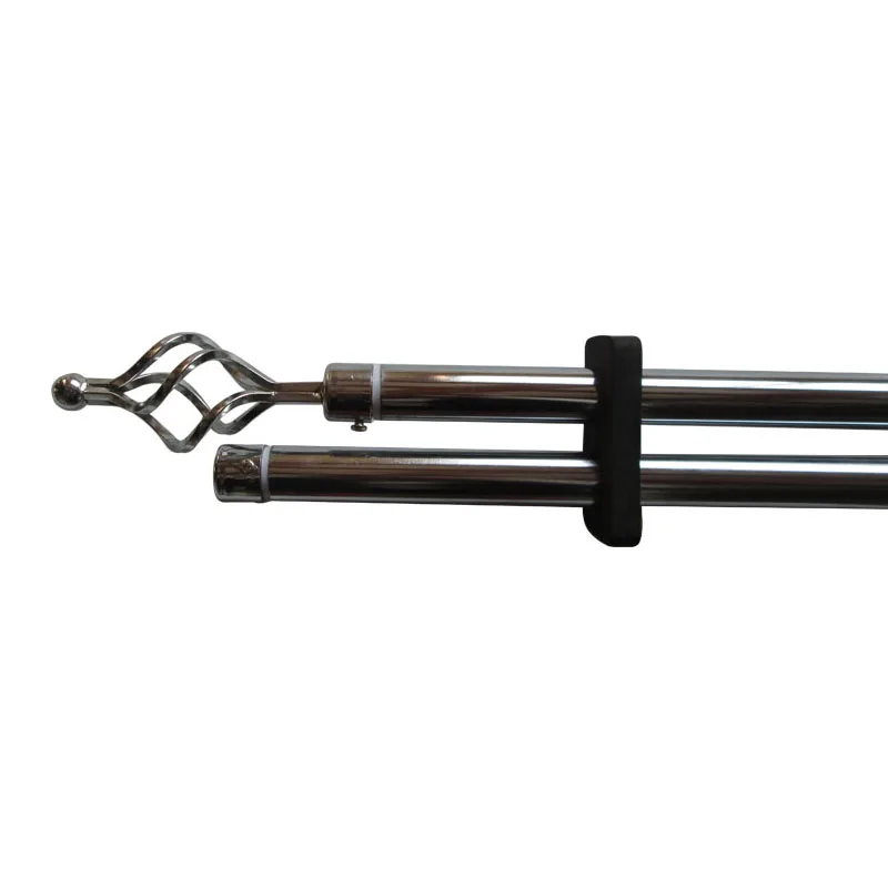 Different Designed Metal Iron Curtain Rods With Finials/brackets/rings