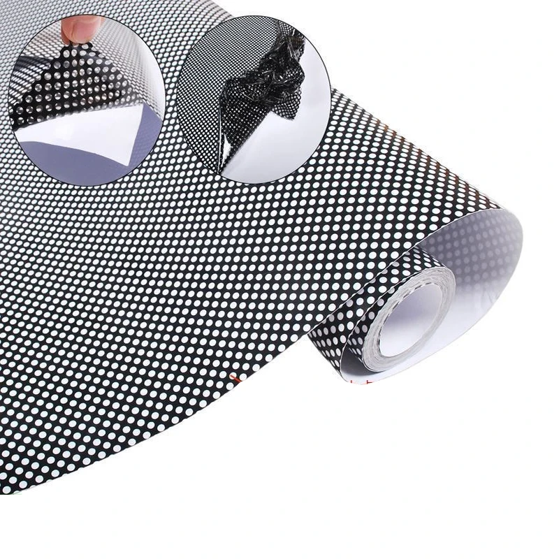 Самоклеящаяся виниловая пленка с односторонним видением