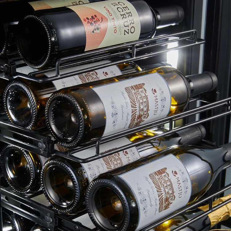 Wholesale Of New Products Wine Cooler Refrigerator 22 Bottles 72L Smart Wine Cooler Electric Mini Refrigerator With Lower Price
