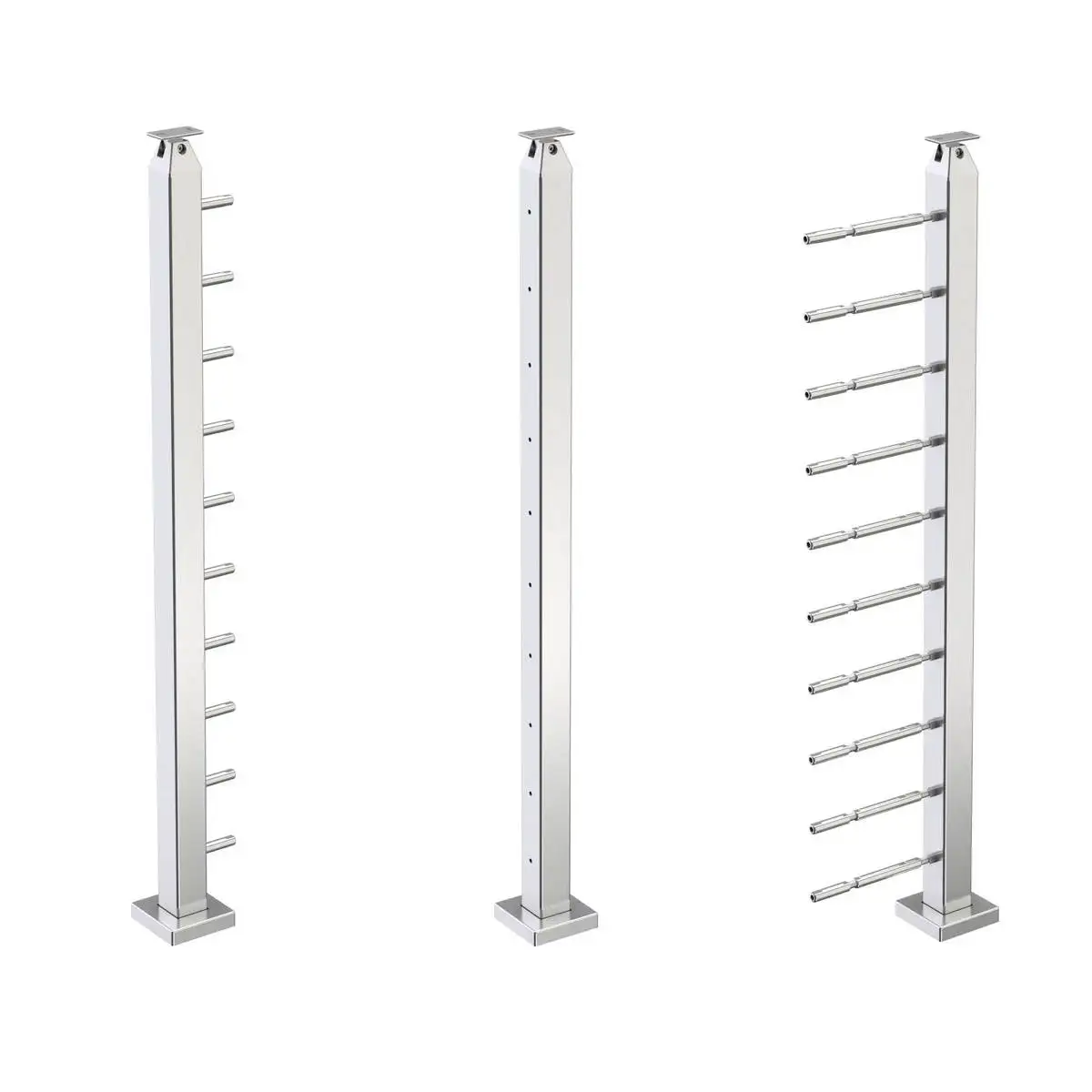 Wholesale exterior decking terrace stainless steel railing balustrades system cable wire railing