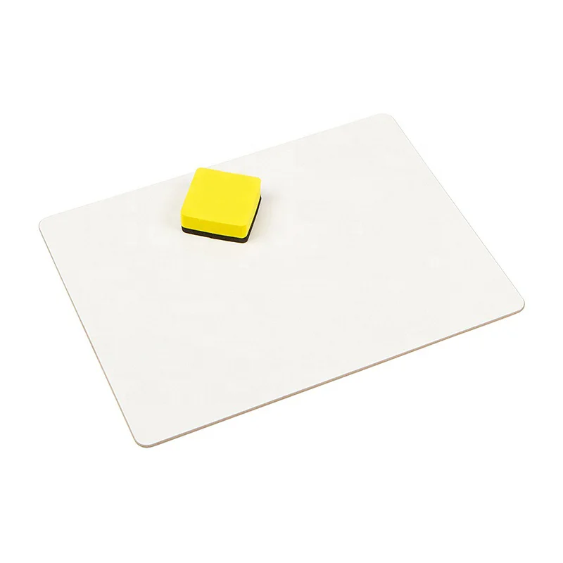 High Quality Custom 9X12' MDF Double-Sided Dry Erase Board Small Whiteboard for Student Learning and Kids