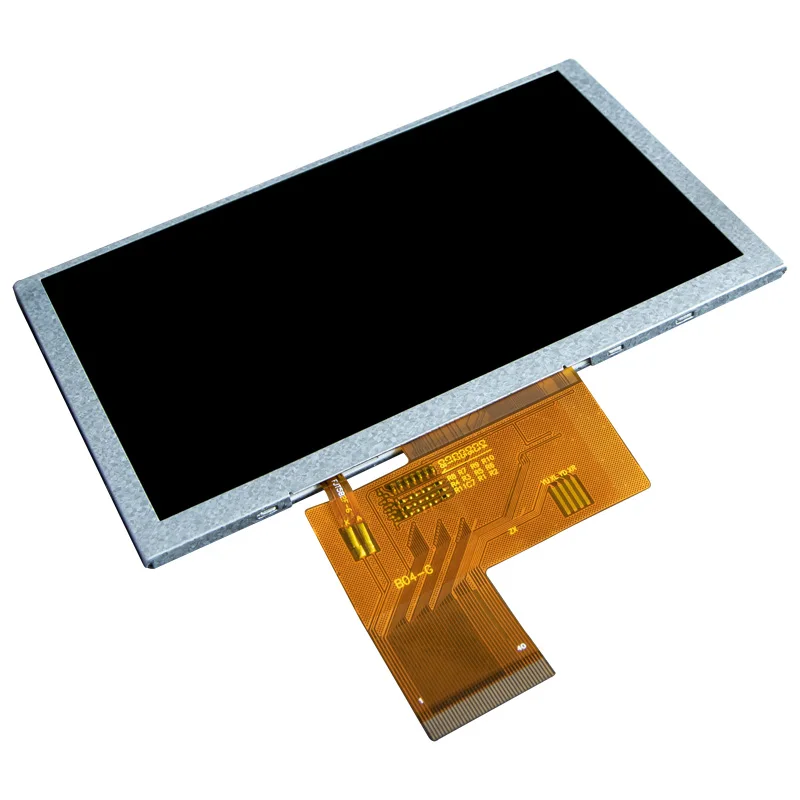 Motorcycle dashboard displays 5 inch CTP/RTP for optional TFT LCD display with 800*480 resolution 5 inch LCD display panel