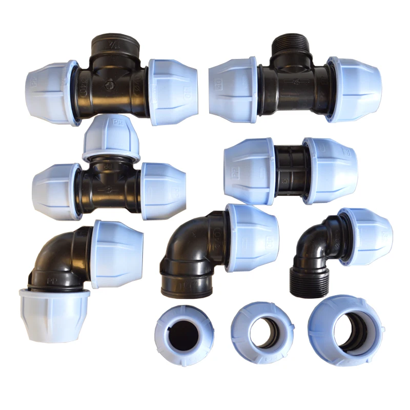  KEXING ирригатор OEM ISO 17885 SANS 14236 CE PN16 PN10 hdpe зажимные сиденья PE ирригационные компрессионные фитинги