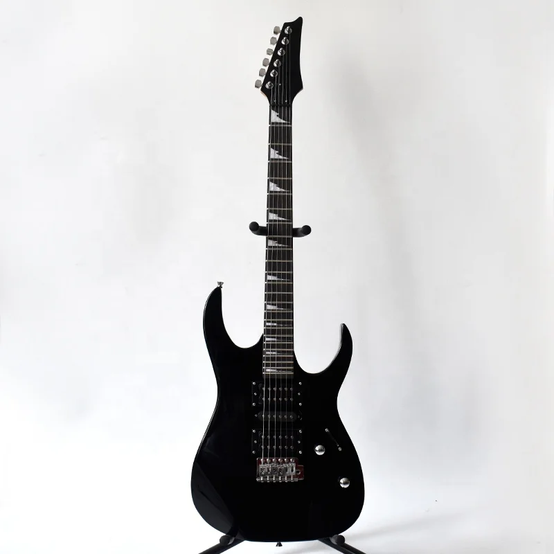 ZLG 6 string guitar black color High Quality Customized Musical Instruments 39'Electric Guitar