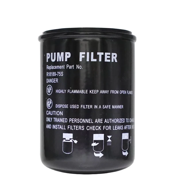 Gilbarco fuel pump filter R18189-75S diesel gasoline filter with steel filter element
