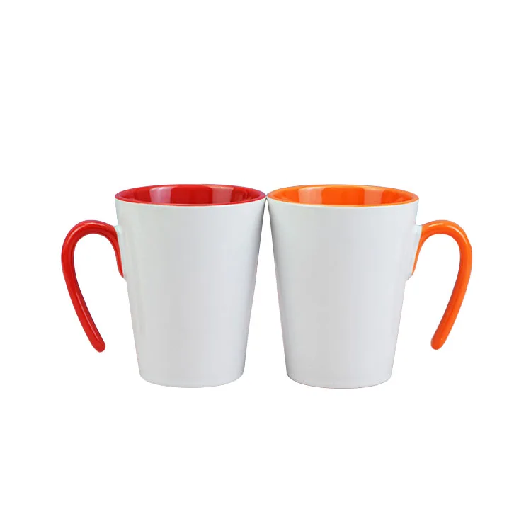 330 мл, керамическая кофейная кружка с индивидуальным дизайном, сублимационная керамическая кружка с ручкой