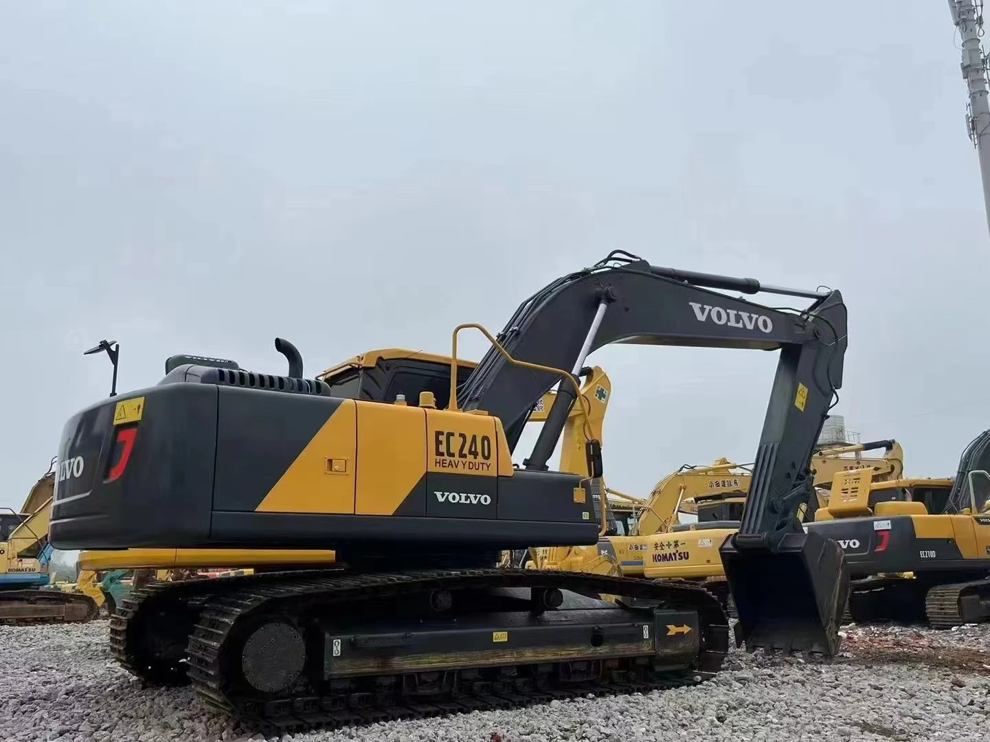 VOLVO EC240BLC EC480EC210 EC140 EC60 EC55 EC55B использованный экскаватор в хороших условиях строительная техника готова к работе